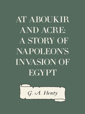 cover image of At Aboukir and Acre